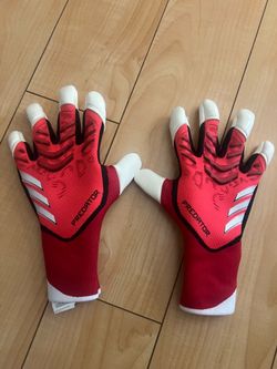 Adidas GK Predator GL PRO Glove Soccer Red Black Goalkeeper Gloves IW6276 Size 7