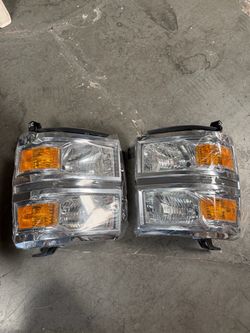 2014-2015 Chevy Silverado Halogen Headlight