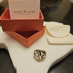 James Avery Gold Sorrento Ring 