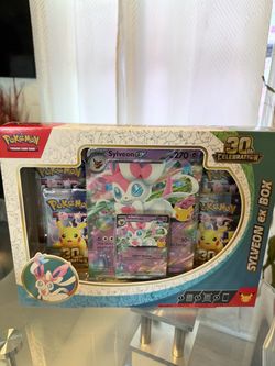 Pokemon 30th Celebration SYLVEON ex BOX