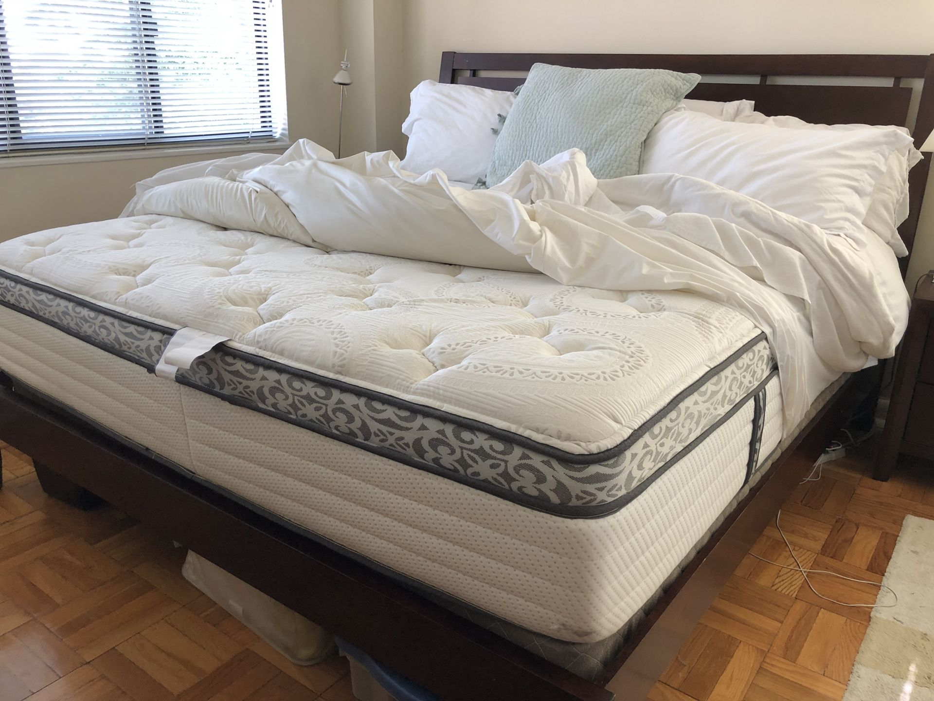 King Mattress Laura Ashley Heritage Linley Luxury Euro Pillowtop