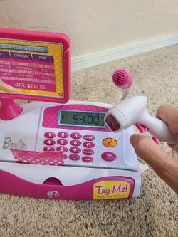 Barbie Talking Cash Register Learning Toy