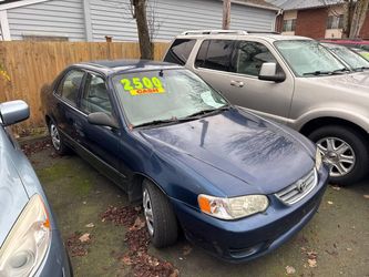 2001 Toyota Corolla