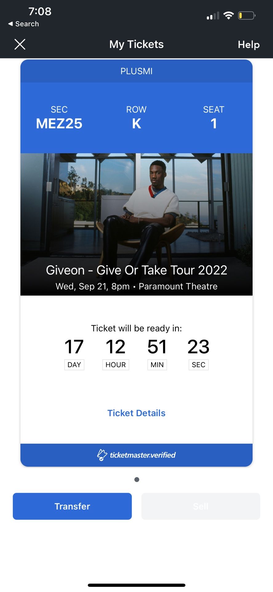 Giveon Seattle Tickets