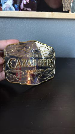 Tequila Cazadores Belt Buckle 