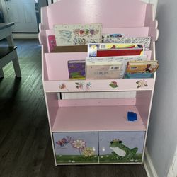toddler Girls Book Shelf Bookshelf Kids