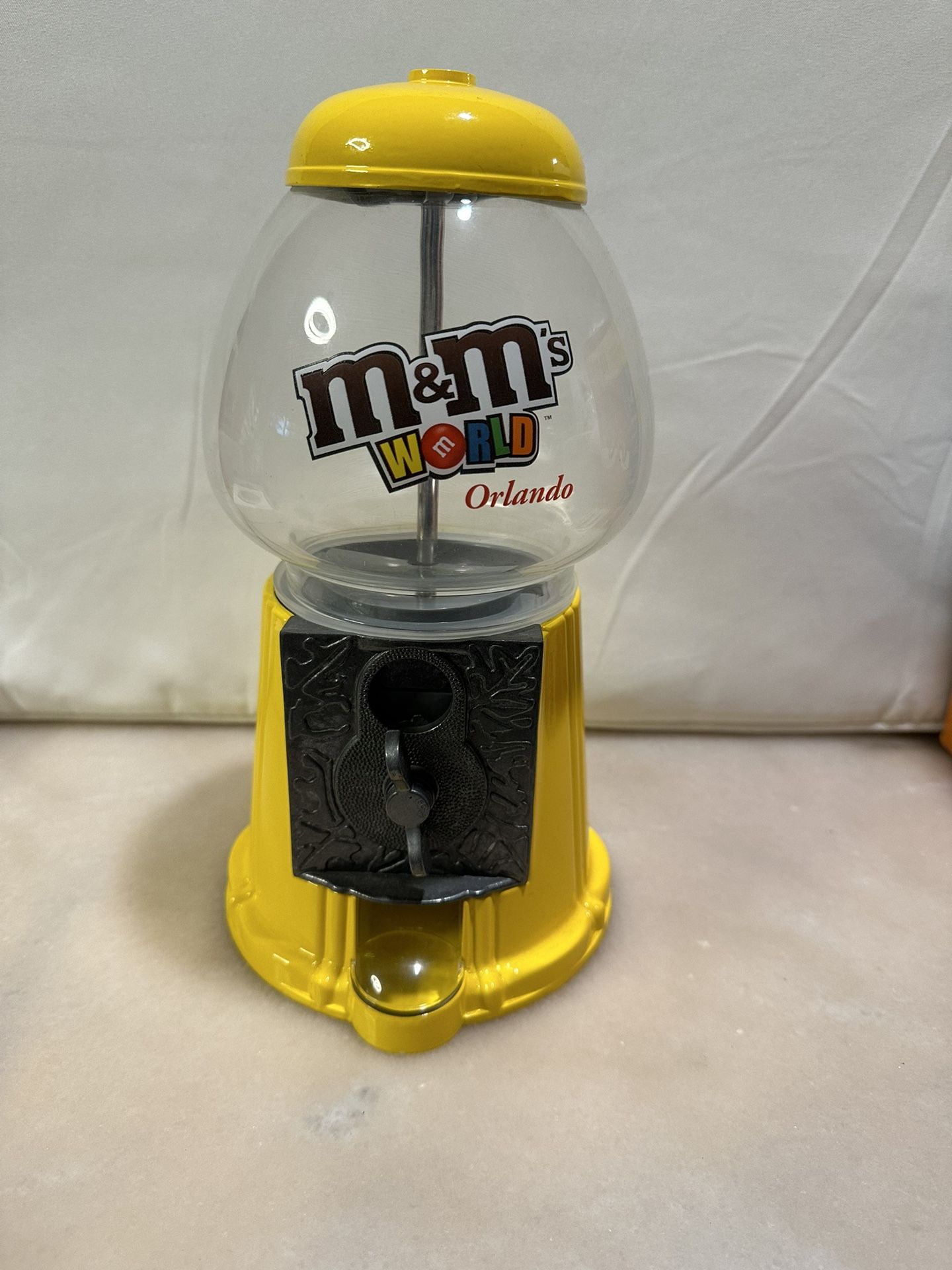 M&M’s World (Orlando) Vintage M&M’s Candy Dispenser (Metal Material)
