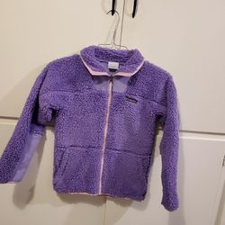 Ladies  Columbia size medium purple lavender sherpa