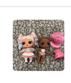 2 cute authentic lol dolls