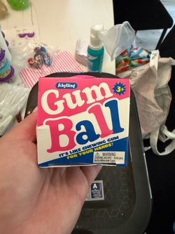 Rare Vintage Schylling gum ball squishy