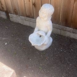 Vintage Stone Garden Fountain 