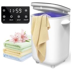 DEPFALL 40L Luxury Towel Warmer Bucket (Black)