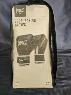 Everlast Core 2 P00002327 L/XL Boxing Training Glove Large Black/Black