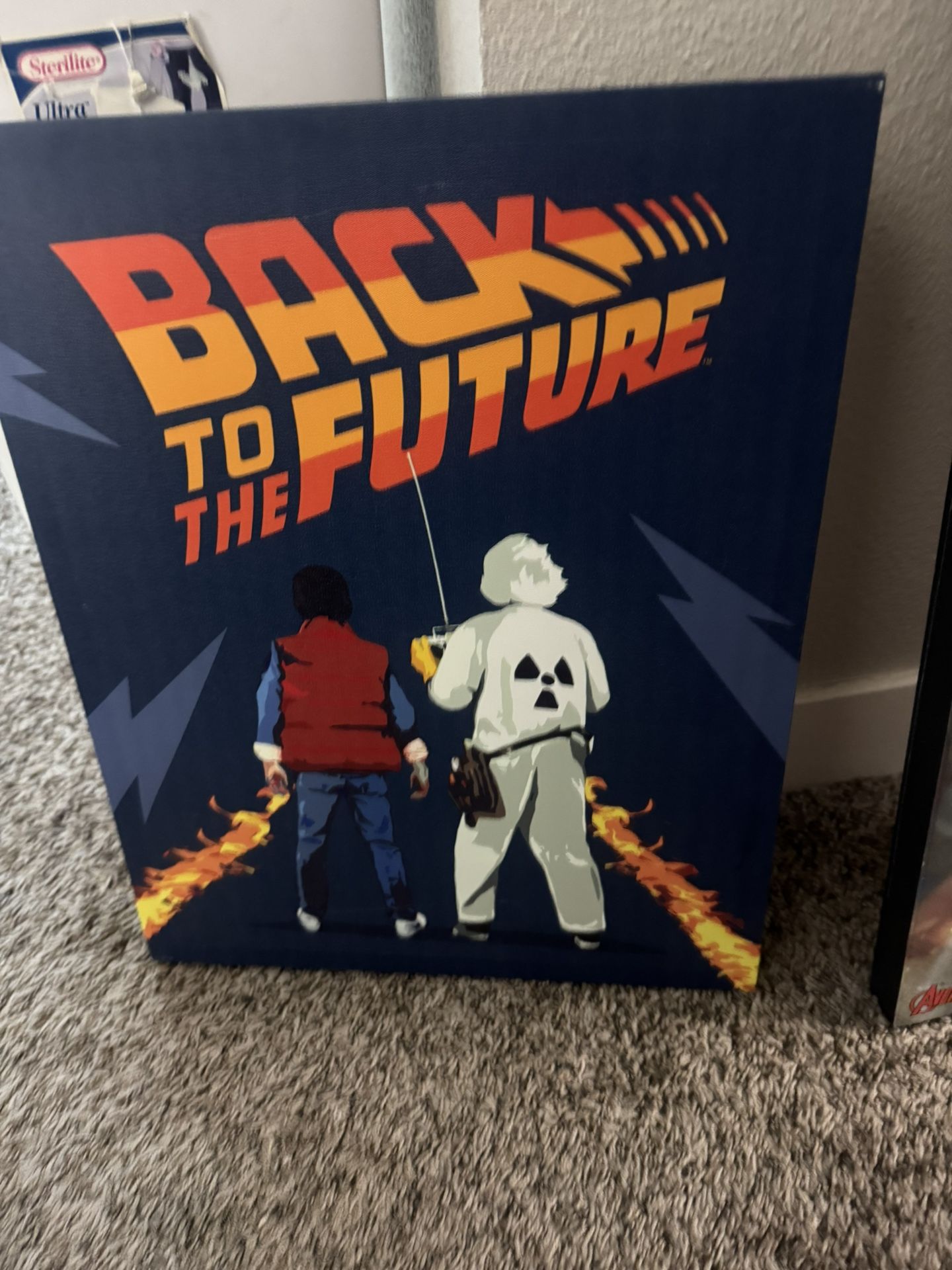 Marvel And Back To The Future Frames