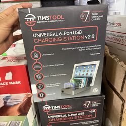 Timstool UNIVERSAL SMART 6 PORT CHARGING STATION v2.0