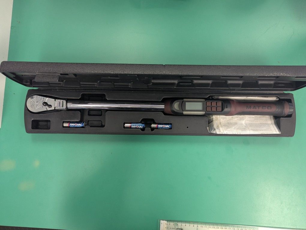 Matco Tools Digital Flex Head 1/2" Torque Wrench ETEC250FKA