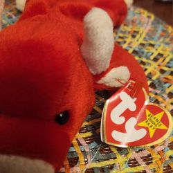 Rare Ty Beanie Babies Snort