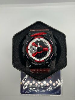 Casio G-Shock GA-110 Watch Black Red