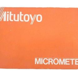 MITUTOYO 129-131 Depth Micrometer, DMC4-4"