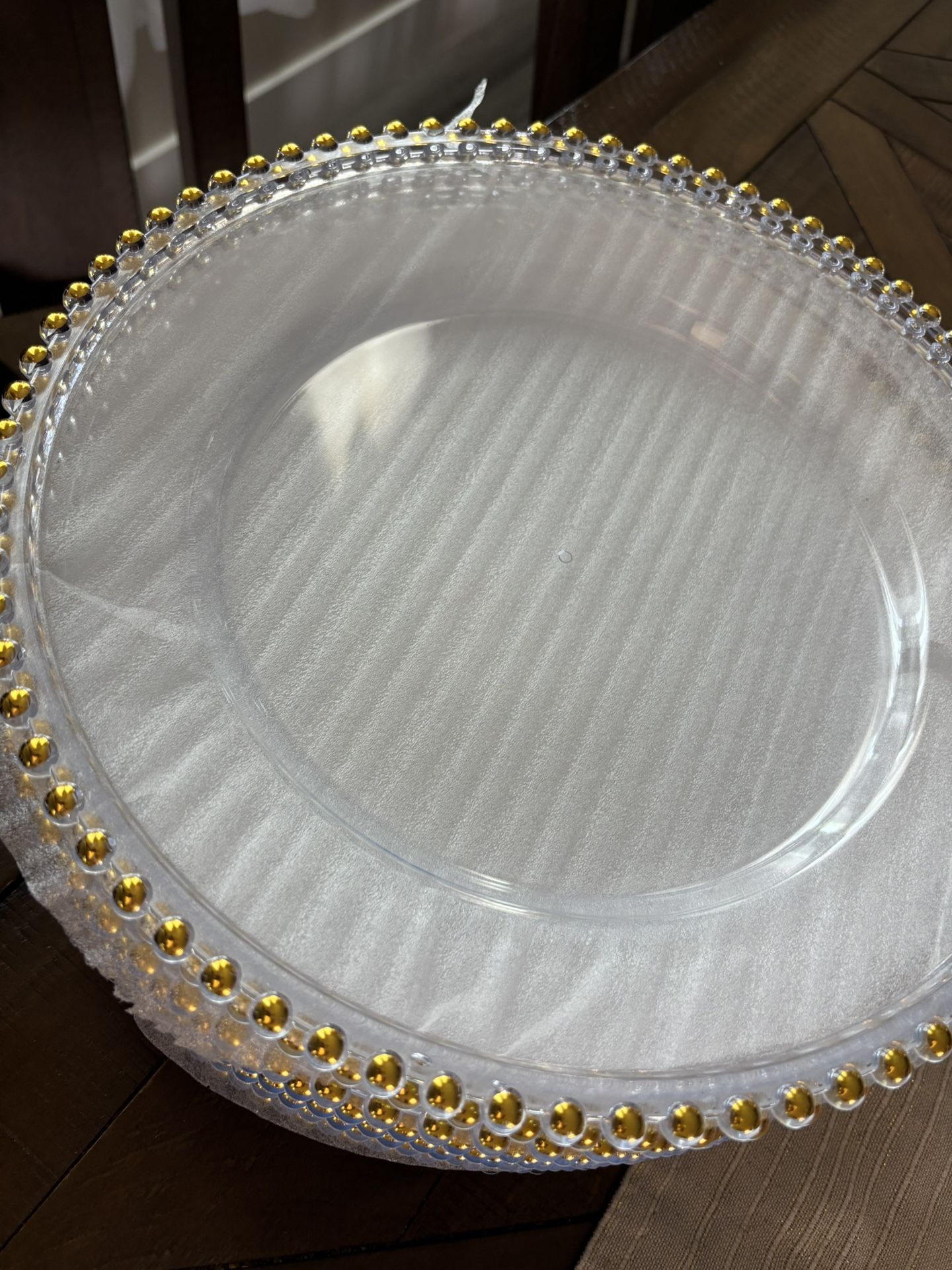 New Charger Plates