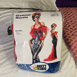 Brand New Glam DÃa De Los Muertos Costume