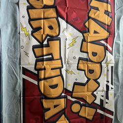 Happy birthday banner