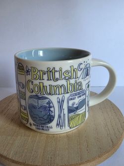 Starbucks 2018 British Columbia Been There Series Collection 14oz Coffee Mug