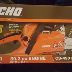 Echo chainsaw cs-490