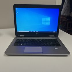 HP ProBook 640 G2 14” Laptop 2.4ghz Core i5-6200U 8GB RAM 256GB SSD Windows 10 Pro Webcam WiFi 