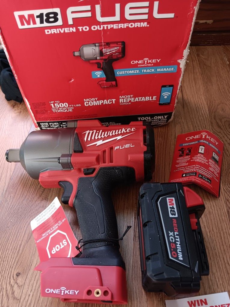 Milwaukee 3/4" High Torque Impact wrench 