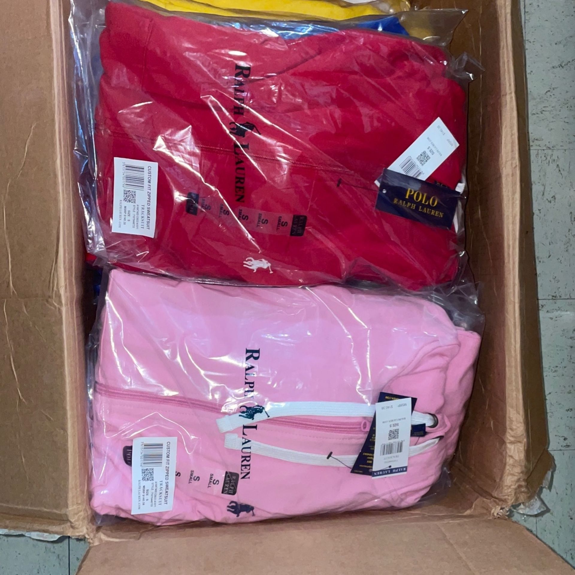 Pink Polo Sweatsuit
