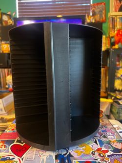 LASERLINE 80 CD Storage Holder Rotating Spinning Tower Carousel Rack CD 80 Jewel