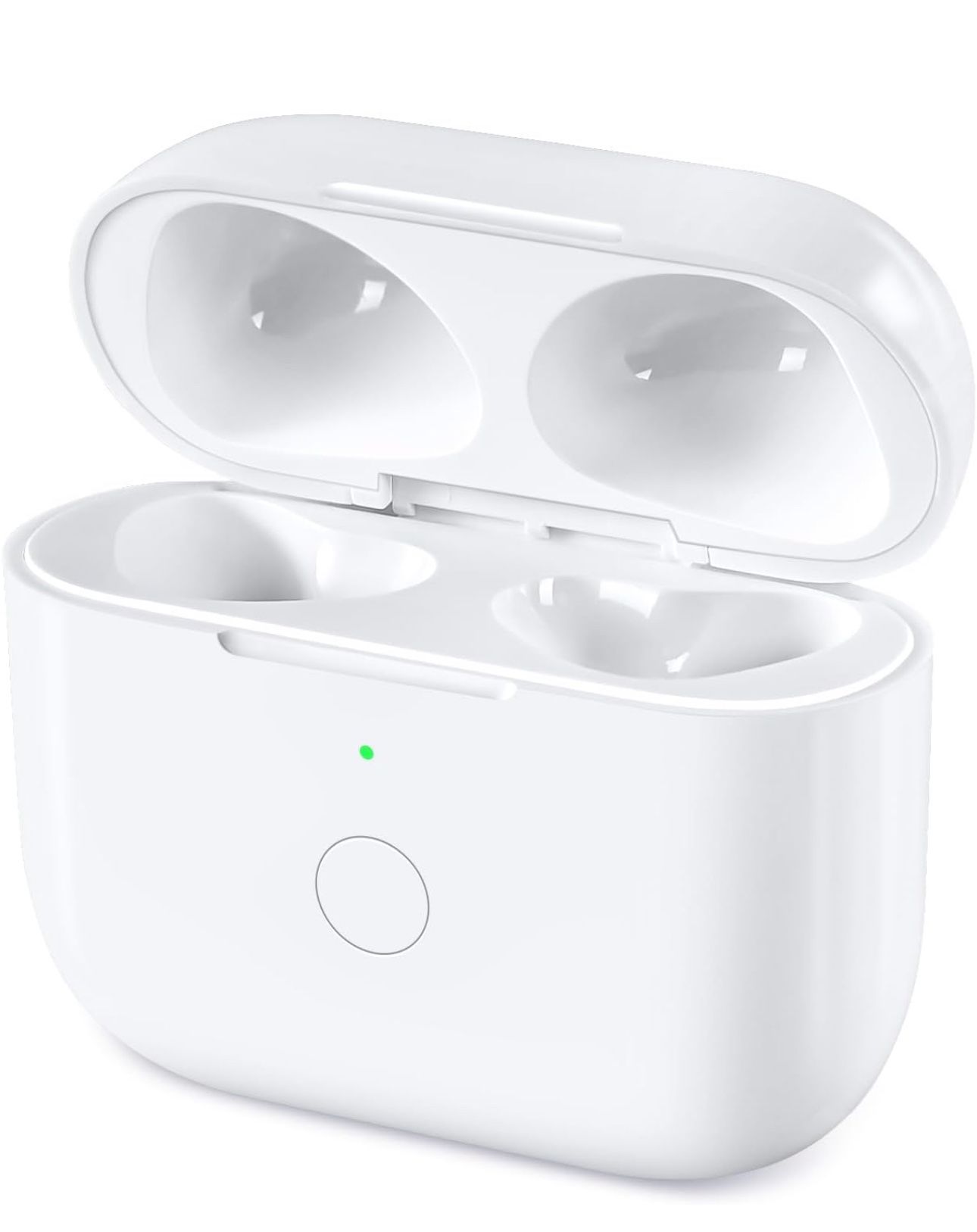 Compatible for AirPods 3rd Generation Charging Case Replacement, Wireless Air Pod 3 Charger Case with Bluetooth Pairing Without Earbuds, White