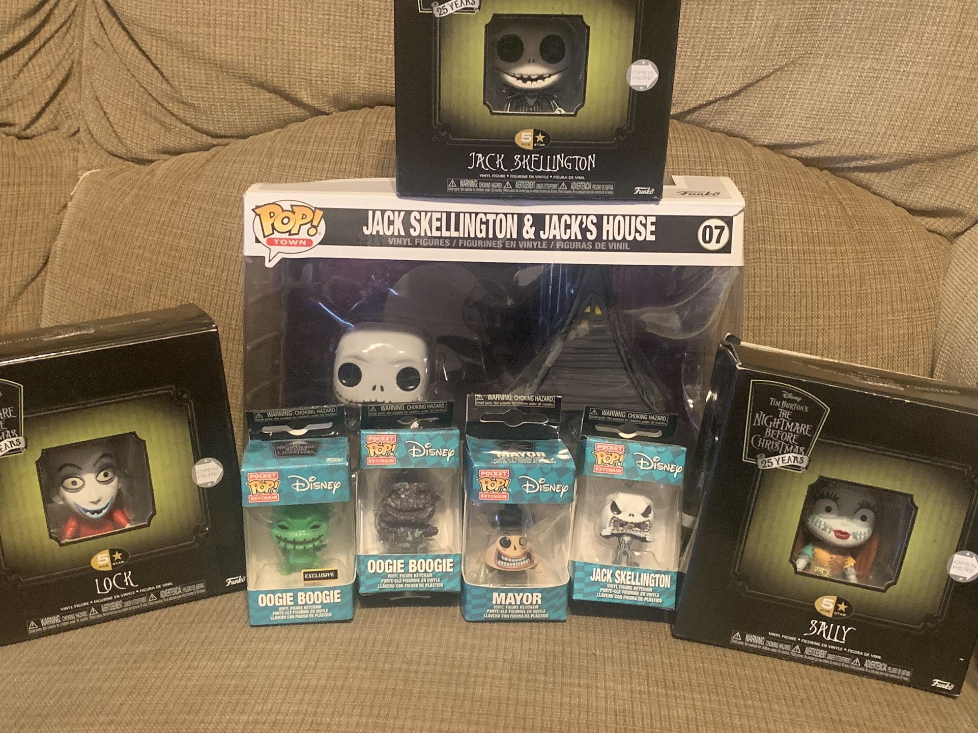 Nightmare Before Christmas Funko Pop Collection