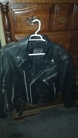 Park Ave Leather Jacket Biker Jacket 