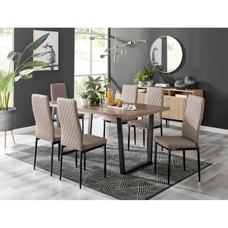 Dining Table 7 Piece Set 