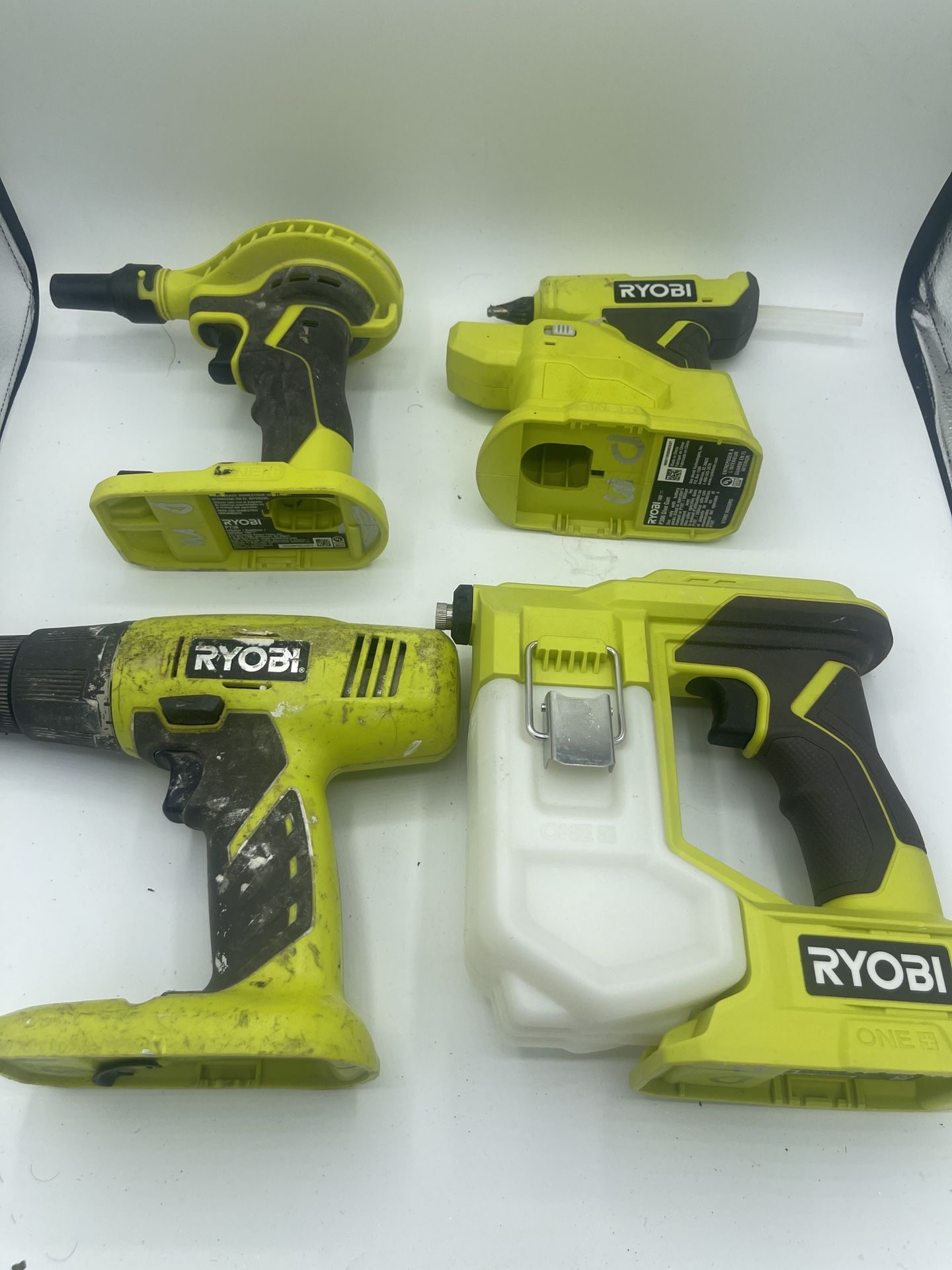 ryobi 18v tool combo With Bag And Batteries