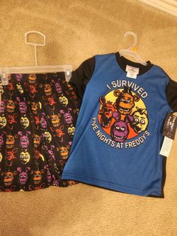 Five Nights At Freddy's Pajamas