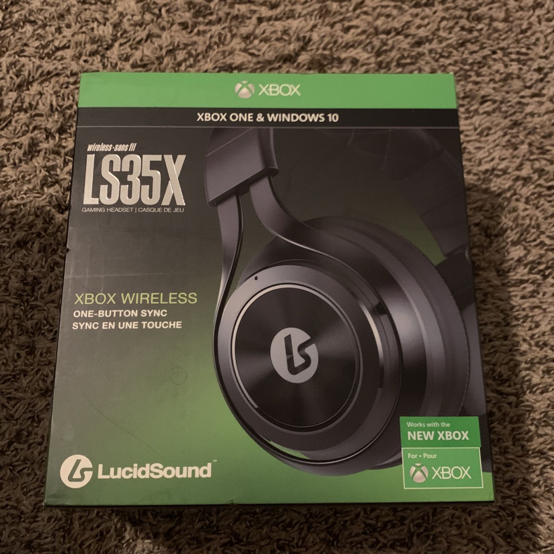Lucid Sound LS35X Wireless Gaming Headset for Xbox One 