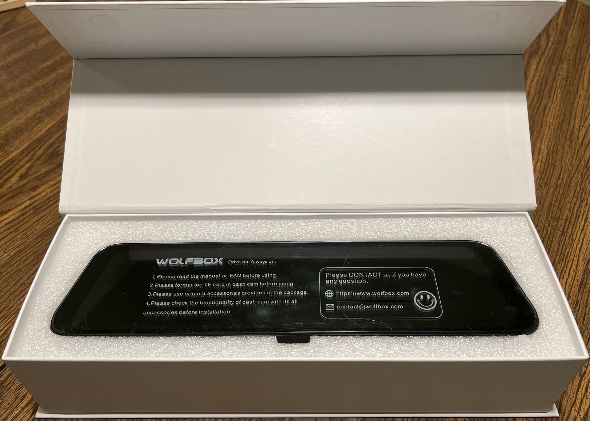 Wolfbox G840S Mirror Dashcam