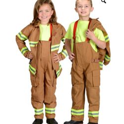 Child 4-6 Aeromax Fireman Halloween Costume 