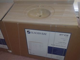 48" bathroom vanity combo