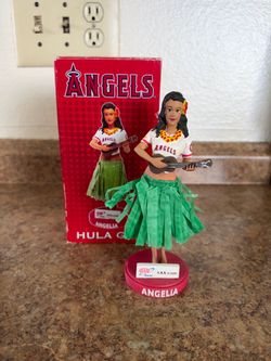 Los Angeles Angels Hula Girl Angelia in Box - 2012 Bobble Head