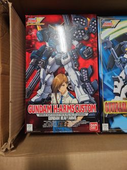 Boxes Full Of Gundam Models