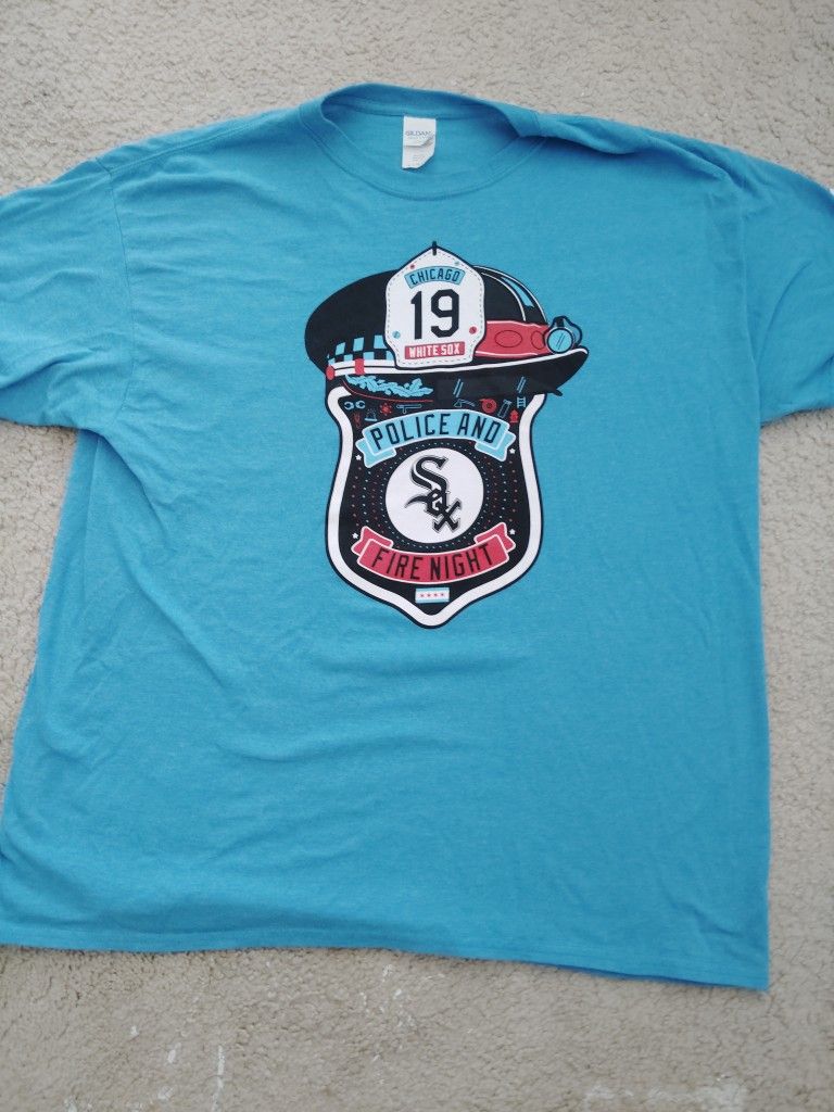 Chicago White Sox Police Fire Night
