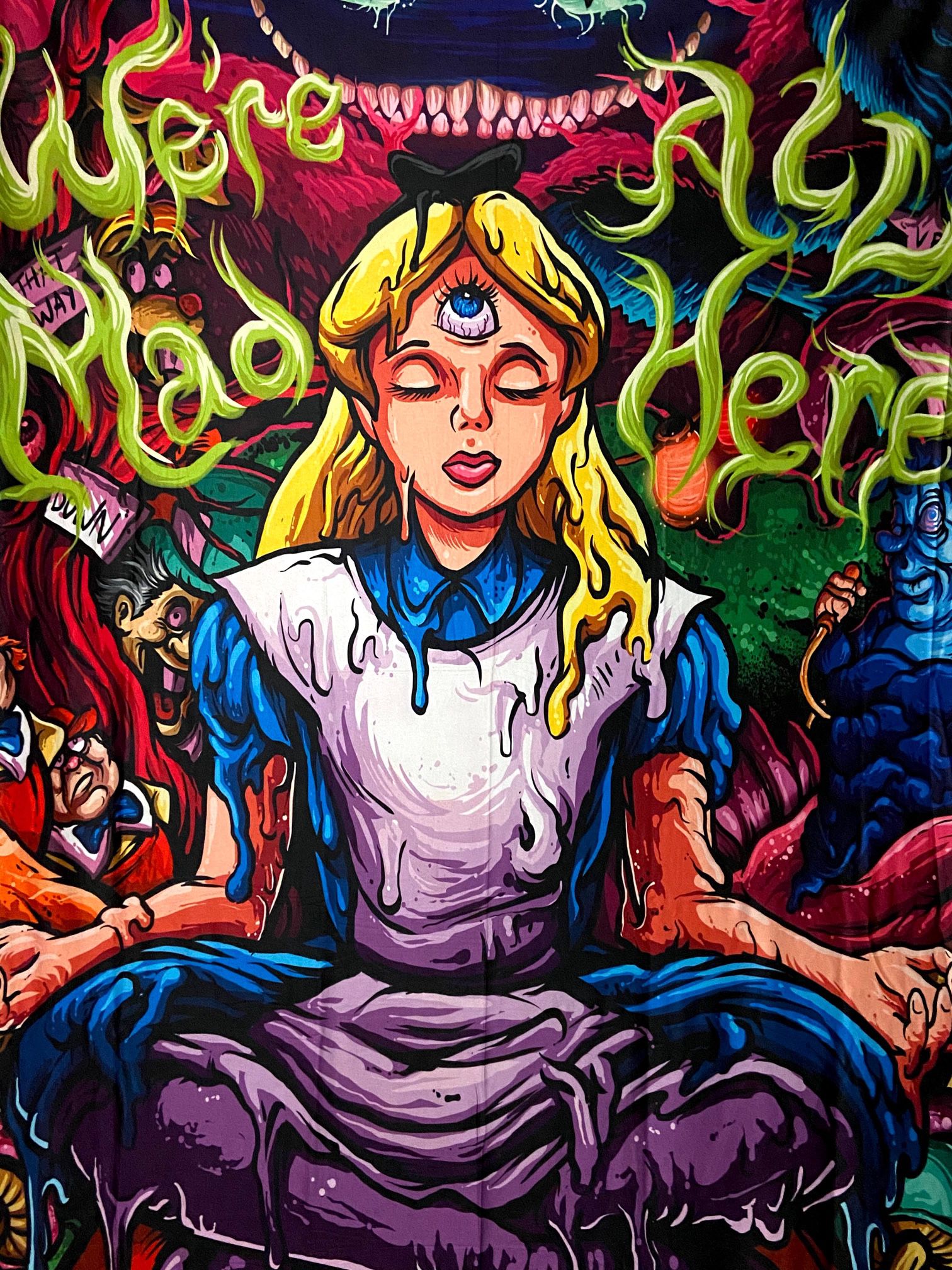 Alice in Wonderland Tapestry