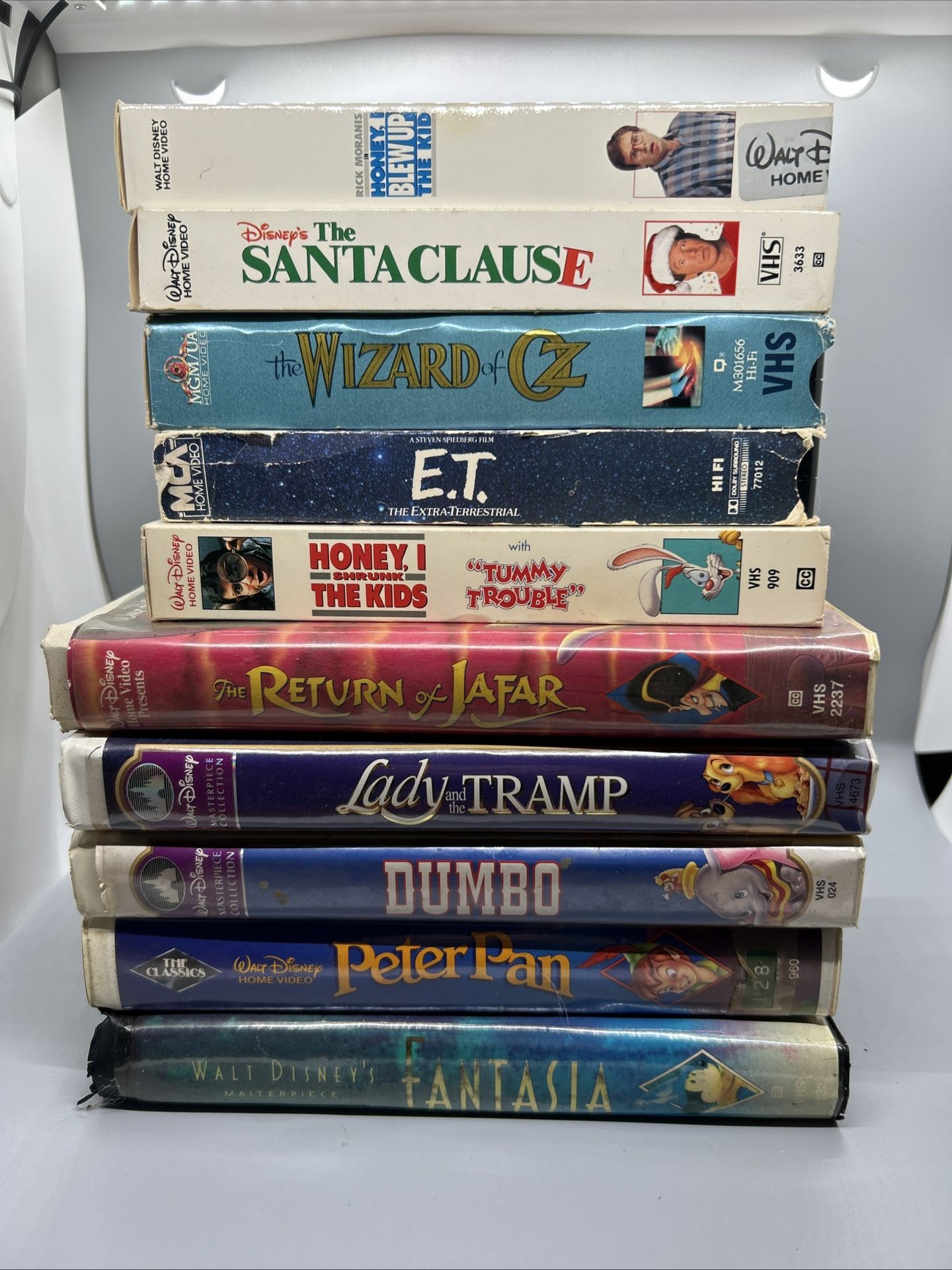 Disney & Random Movie Tape VHS Collection Peter Pan Honey I Shrunk The Kids