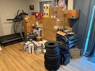 Re-seller bounty! Storage unit - Appliances, ATV tires, HVAC Parts & Much More