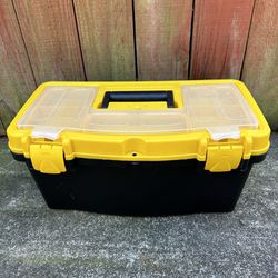 Yellow And Black Tool Box