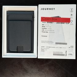 Journey LOC8 Finder Wallet & Stand w/money clip - Read Description